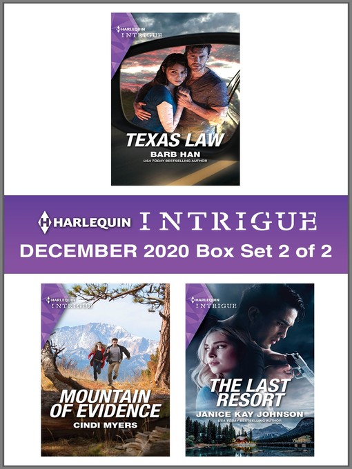 Cover image for Harlequin Intrigue December 2020--Box Set 2 of 2